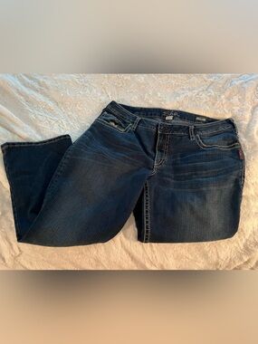 Silver Jeans Dark Blue Boot Cut Women's Jeans